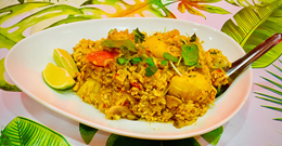 Khao Pad Sapparod  wok tajski 