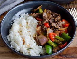 Wołowina Black Pepper wok chiński.