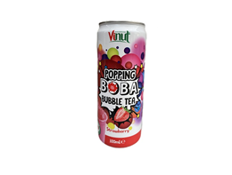 Popping Boba Bubble Teea Truskawka 320 ml